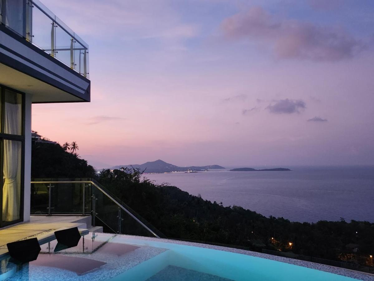 Villa Seawadee - Luxurious, Award-Winning Design Villa With Amazing Panoramic Seaview Chaweng  Exterior photo